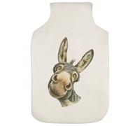 Azeeda 'Funny Donkey' Hot Water Bottle Cover (HW00050055)