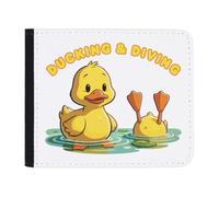Azeeda 'Funny Ducks' Slim Wallet/Cardholder (WL00041168)