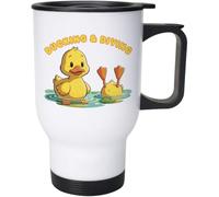 Azeeda 'Funny Ducks' Travel Mug - 400ml (14oz) (MG00111048)