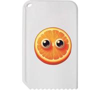 Azeeda 'Funny Face Orange Slice' Plastic Ice Scraper (IC00048051)