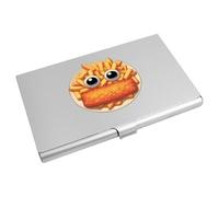 Azeeda 'Funny Fish and Chips' Business Card Holder/Credit Card Wallet (CH00049637)