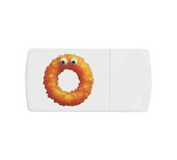 Azeeda 'Funny Fried Onion Ring' Pill Box with Tablet Splitter (PI00039795)