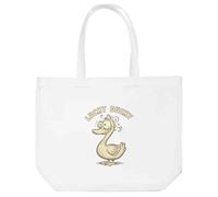 Azeeda 'Funny Lucky Duck' Tote Shopping Bag For Life (BG00087488)