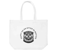Azeeda 'Funny Otter' Tote Shopping Bag For Life (BG00092018)