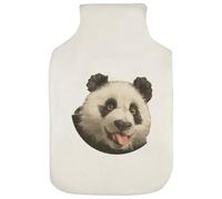Azeeda 'Funny Panda' Hot Water Bottle Cover (HW00051050)