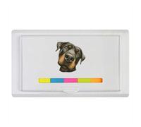 Azeeda 'Funny Rottweiler Dog Portrait' Sticky Note Ruler Pad (ST00046745)