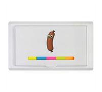 Azeeda 'Funny Sausage' Sticky Note Ruler Pad (ST00046410)