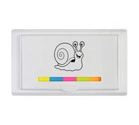 Azeeda 'Funny Snail' Sticky Note Ruler Pad (ST00046414)