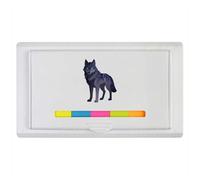 Azeeda 'Galaxy Wolf' Sticky Note Ruler Pad (ST00046118)