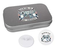 Azeeda 'Gaming Is My Therapy' Golf Markers Gift Set (GO00078782)