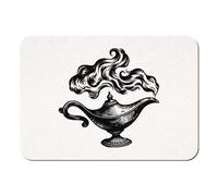 Azeeda 'Genie Lamp' Rectangular Fridge Magnet - Decorative Refrigerator & Whiteboard Magnet for Home, Kitchen or Office - 70mm x 49mm (FM00068581)