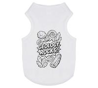 Azeeda 'Geology Rocks' Pet Dog/Cat T-Shirt, L (PT00167111)