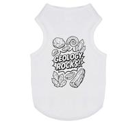 Azeeda 'Geology Rocks' Pet Dog/Cat T-Shirt, M (PT00167110)