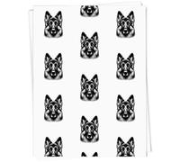 Azeeda 'German Shepherd Dog' Gift Wrap Paper (GI00100240)