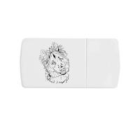 Azeeda 'German Shepherd Dog GSD' Pill Box with Tablet Splitter (PI00038033)
