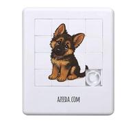 Azeeda 'German Shepherd Puppy' Sliding Puzzle (PZ00040285)