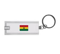 Azeeda 'Ghana Flag' LED Keyring Torch (KT00015132)