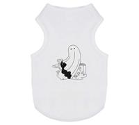 Azeeda 'Ghost In The Woods' Pet Dog/Cat T-Shirt, M (PT00165314)