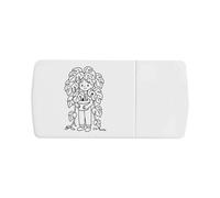 Azeeda 'Giant Houseplant' Pill Box with Splitter (PI00044573)