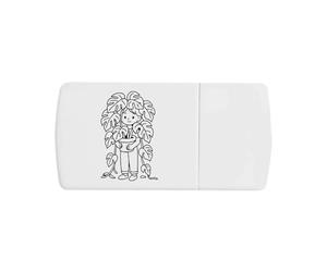 Azeeda 'Giant Houseplant' Pill Box with Splitter (PI00044573)