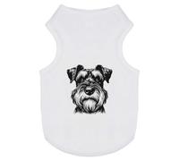 Azeeda 'Giant Schnauzer Portrait' Pet Dog/Cat T-Shirt, L (PT00173611)