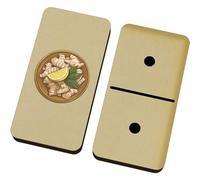 Azeeda 'Ginger Roots Dish' Domino Set & Box (DM00055767)