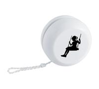 Azeeda 'Girl On A Swing' Retro Style Yo-Yo (YY00050791)