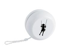 Azeeda 'Girl on Swing Silhouette' Retro Style Yo-Yo (YY00050591)
