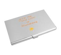 Azeeda 'Give Me The Calm of Mundane ' Business Card Holder/Credit Card Wallet (CH00047221)