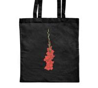 Azeeda 'Gladiolus' Classic Black Tote Shopper Bag (ZB00019547)