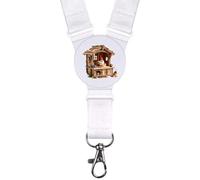 Azeeda 'Gnome Baking Bread in Kitchen' Neck Strap/Lanyard (LY00044314)