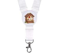 Azeeda 'Gnome Selling Bread in Woodland Stall' Neck Strap/Lanyard (LY00044315)