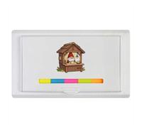 Azeeda 'Gnome Selling Bread in Woodland Stall' Sticky Note Ruler Pad (ST00045215)