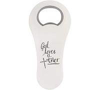 Azeeda 'God Loves a Trier' Magnetic Bottle Opener (BO00030952)