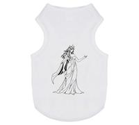 Azeeda 'Goddess Nyx' Pet Dog/Cat T-Shirt, L (PT00183755)
