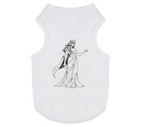 Azeeda 'Goddess Nyx' Pet Dog/Cat T-Shirt, M (PT00183754)
