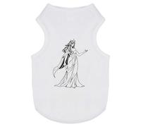 Azeeda 'Goddess Nyx' Pet Dog/Cat T-Shirt, S (PT00183753)