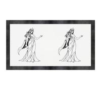 Azeeda 'Goddess Nyx' Pet Feeding Mat (PM00037226)