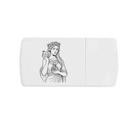 Azeeda 'Goddess Persephone' Pill Box with Tablet Splitter (PI00042323)