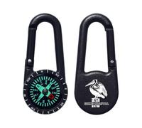 Azeeda 'Going Coastal Pelican' Compass Keyring (KC00041161)