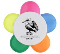Azeeda 'Going Coastal Pelican' Flower Shape Highlighter Pen (HL00041879)