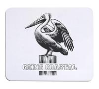 Azeeda 'Going Coastal Pelican' Mouse Mat/Desk Pad (MO00041106)