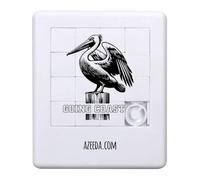 Azeeda 'Going Coastal Pelican' Sliding Puzzle (PZ00039736)