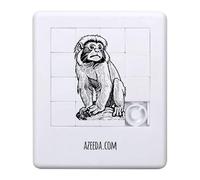 Azeeda 'Golden Lion Tamarin' Sliding Puzzle (PZ00029336)