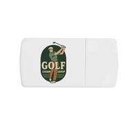 Azeeda 'Golf Championship' Pill Box with Tablet Splitter (PI00036275)