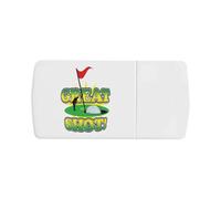 Azeeda 'Golf Putting' Pill Box with Tablet Splitter (PI00043235)