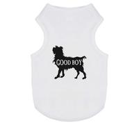 Azeeda 'Good Boy Scruffy Dog' Pet Dog/Cat T-Shirt, S (PT00185781)