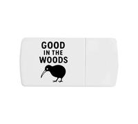 Azeeda 'Good in The Woods' Pill Box with Tablet Splitter (PI00037419)