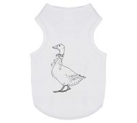 Azeeda 'Gorgeous Goose' Pet Dog/Cat T-Shirt, L (PT00185095)