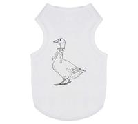 Azeeda 'Gorgeous Goose' Pet Dog/Cat T-Shirt, XS (PT00185092)